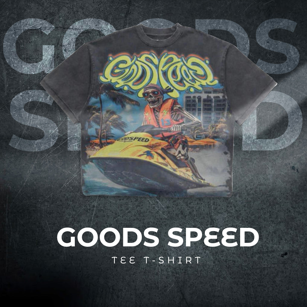 Godspeed Jet Ski Tee – Vintage Grey