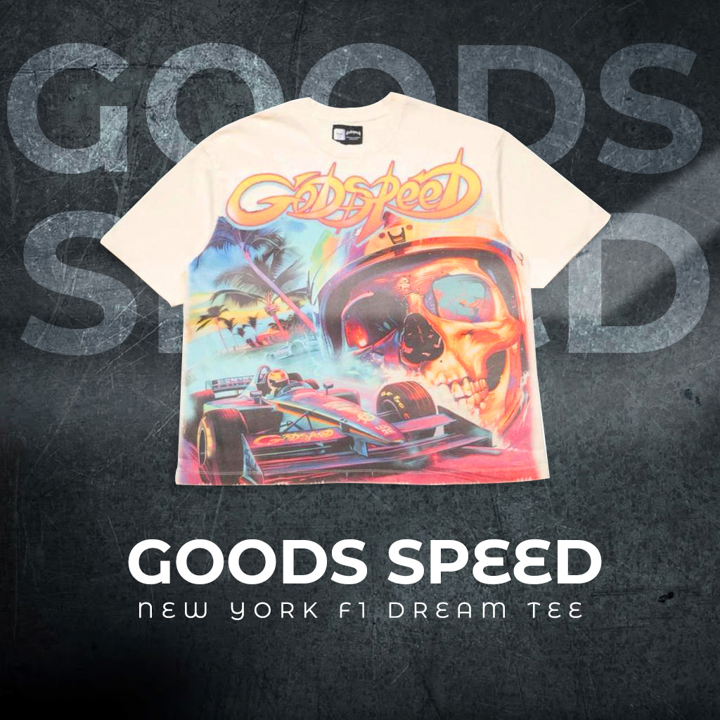 Godspeed F1 Dreams Tee – Cream Edition
