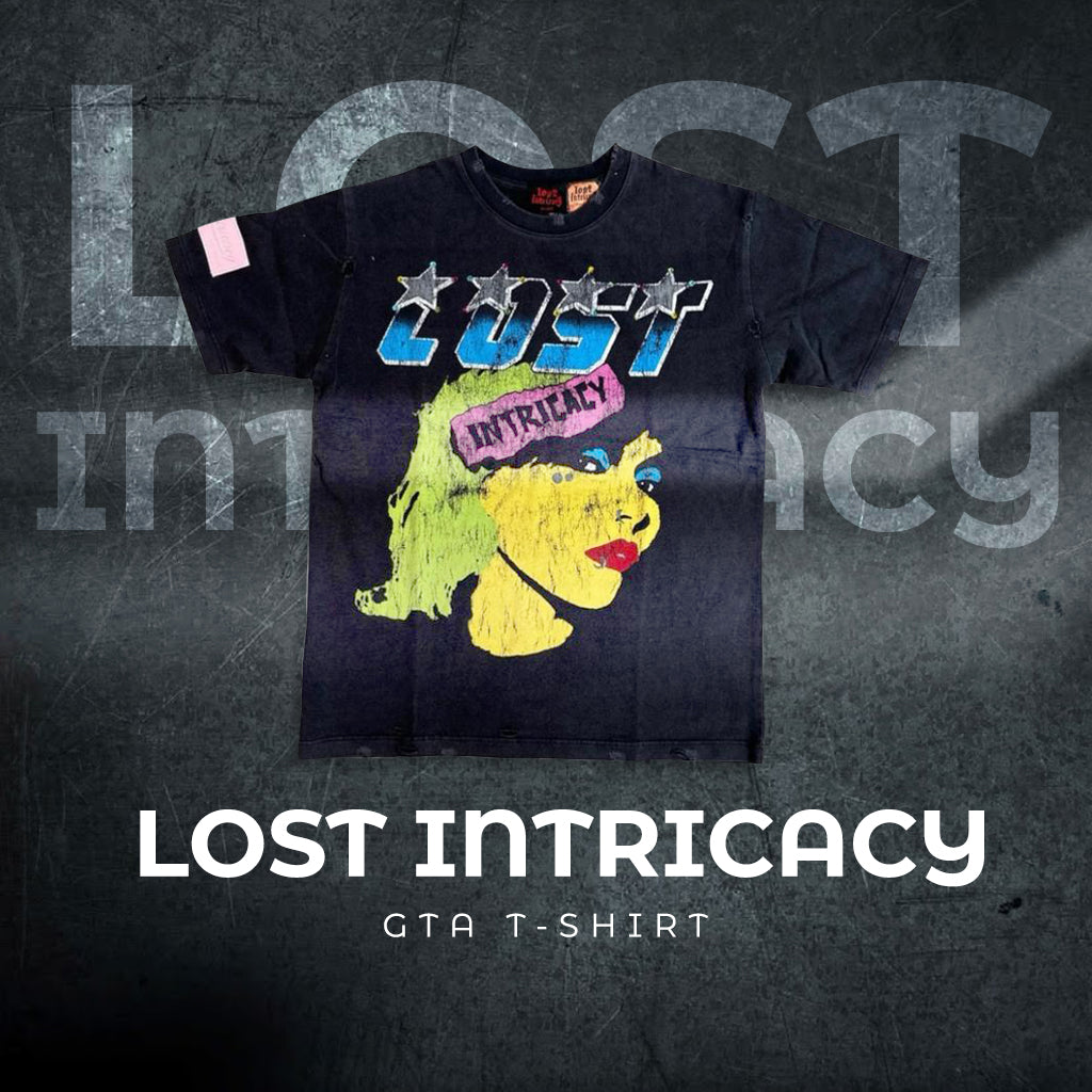 Lost Intricacy GTA Tee – Vintage Black