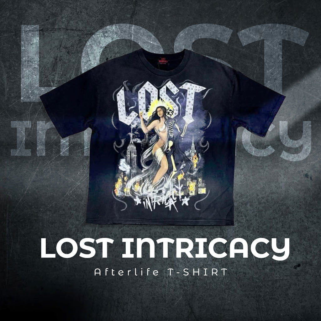 Lost Intricacy Afterlife Tee – Vintage Black