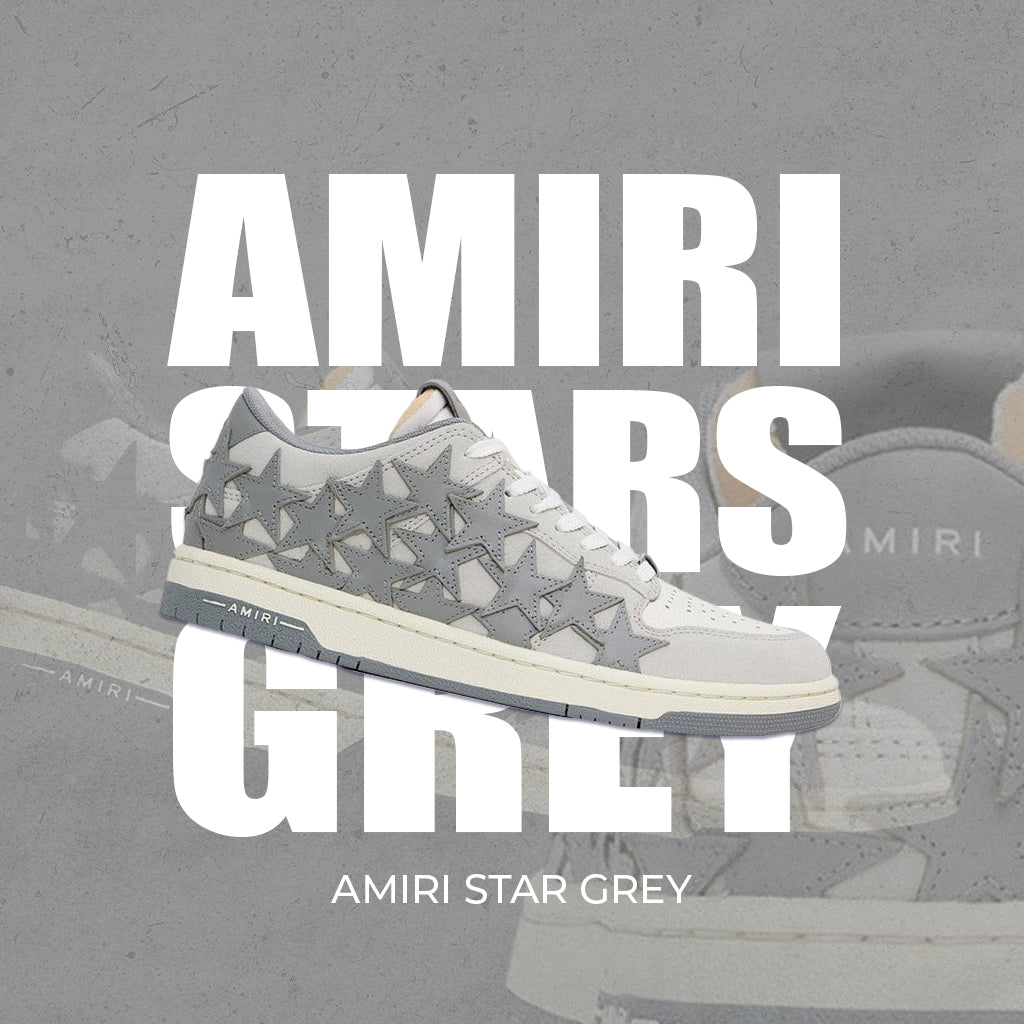 Amiri Stars Court Low – Grey Edition