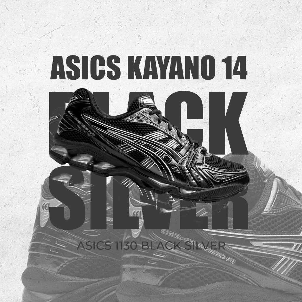 ASICS GEL-KAYANO 14 – Black / Pure Silver