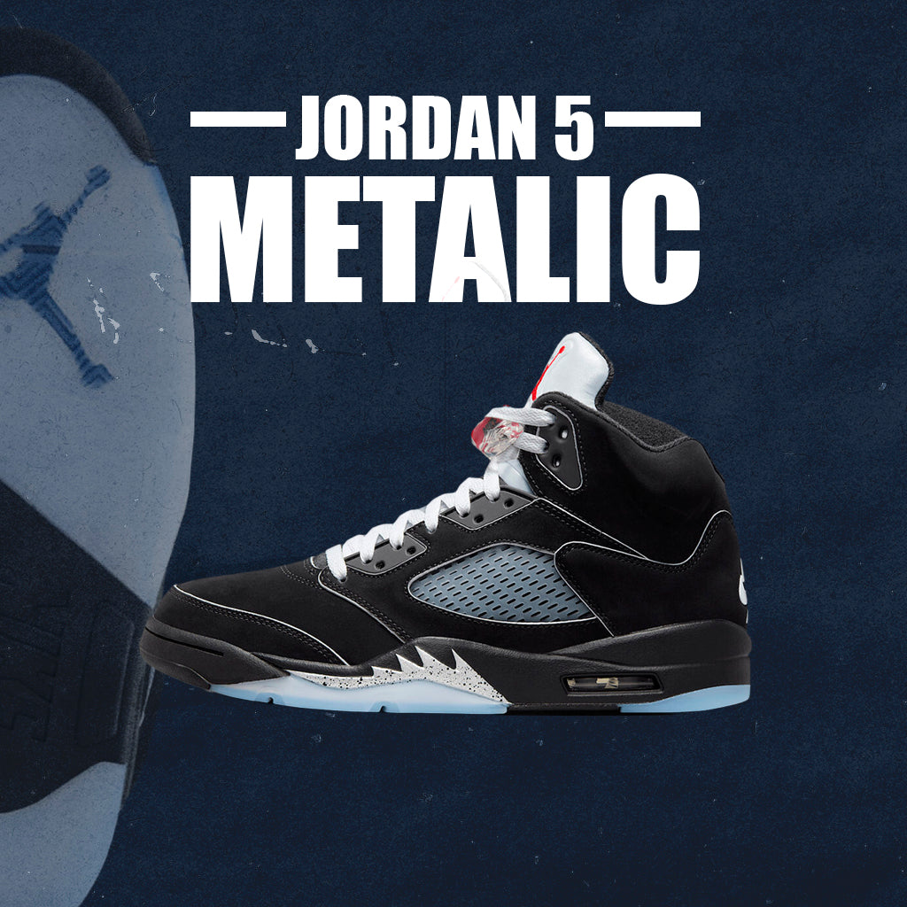 Air Jordan 5 Retro OG "Black Metallic"