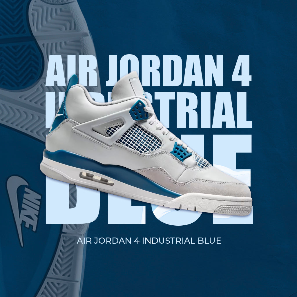 Air Jordan 4 Retro "Industrial Blue"