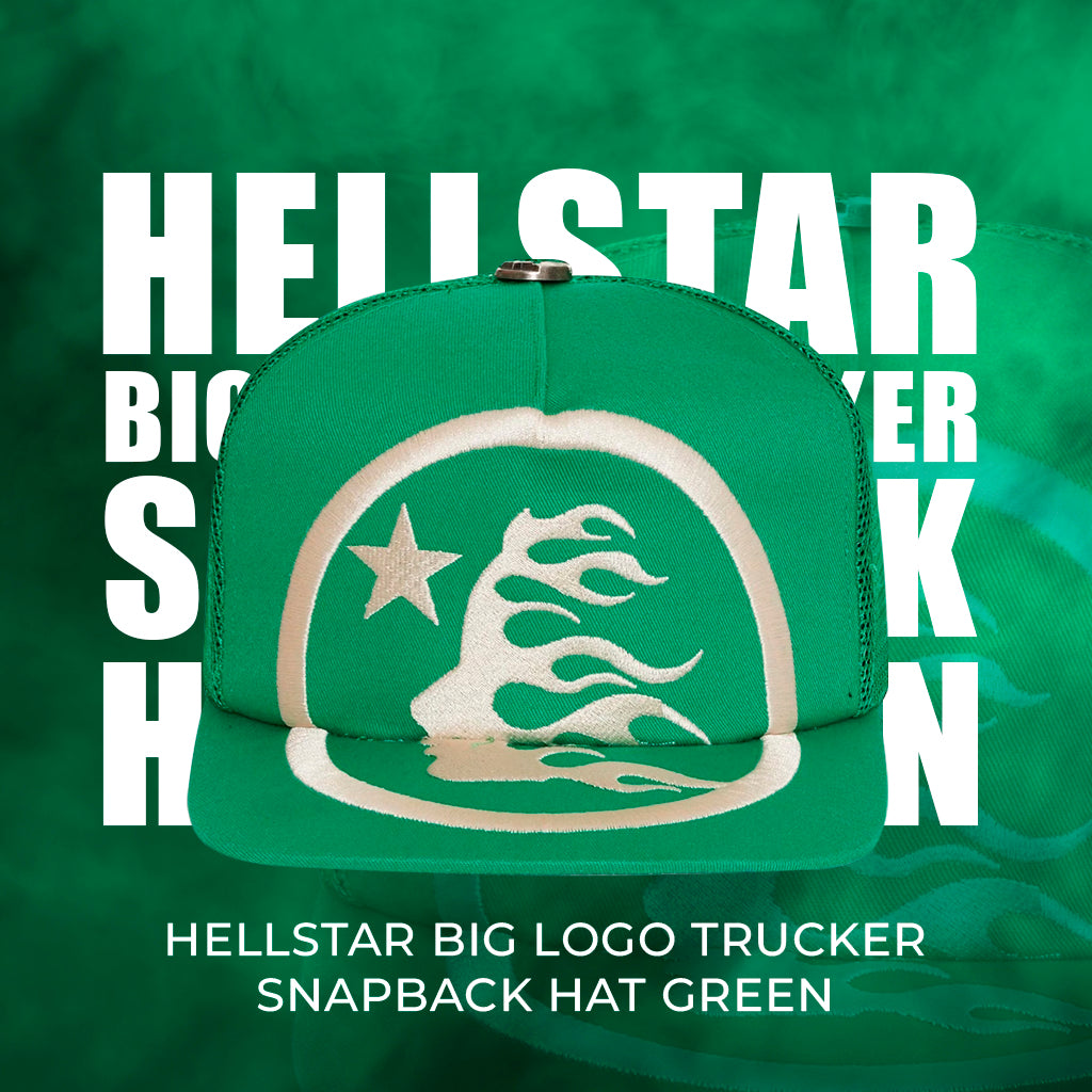 Hellstar Big Logo Trucker – Green Edition