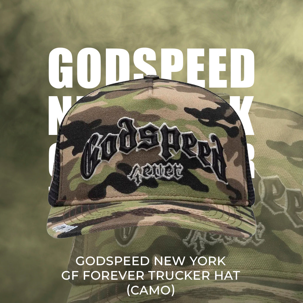 Godspeed Forever Trucker – Camo / Black Edition
